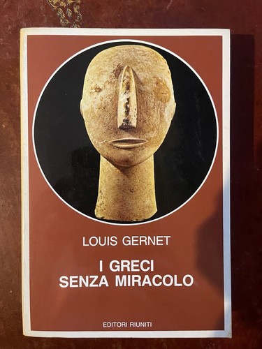 Louis gernet greci senza - –,