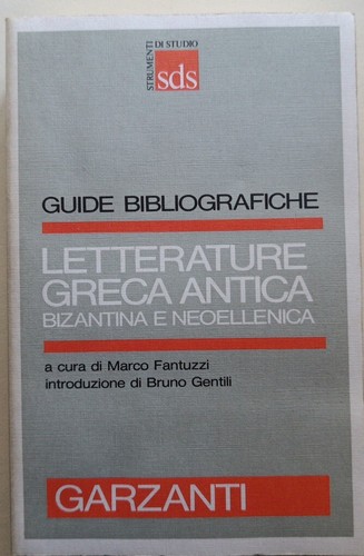 Letteratura greca antica - greca,