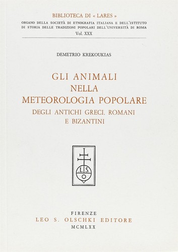 Gli animali nella meteorologia
