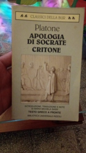 Platone apologia socrate - apologia, di