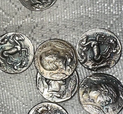 Moneta antica dracma greca
